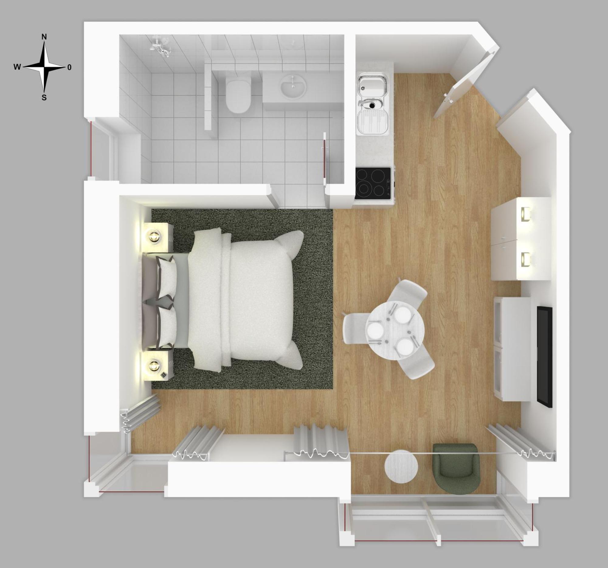 Moderne Neue Apartments Zum Wohlfuehlen Im Boardinghouse Bed & Butter Hasbergen Εξωτερικό φωτογραφία